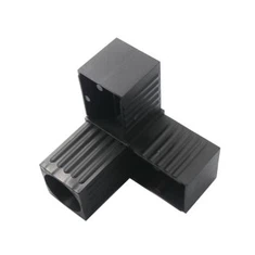 Αλουμίνιο Παράθυρο και πόρτα Hardware Square Tube 3 Way Corner Connector