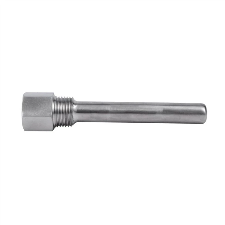 Thermowell Weldless With Screw Nut Gasket Stainless Steel 304